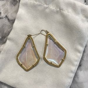 Kendra Scott Alex Earrings, Gold/glass